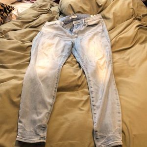 Good American size 27 blue skinny jeans